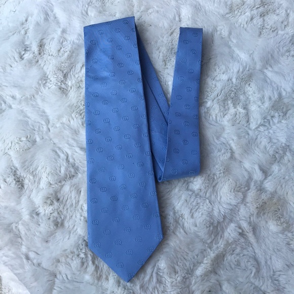 gucci tie blue